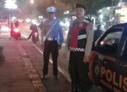 Antisipasi Gangguan Kamtibmas Malam Hari, Polsek Antapani Lakukan Patroli Strong Point