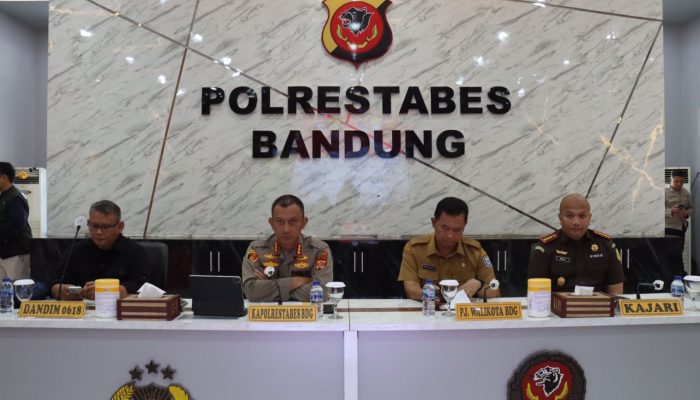 Polrestabes Bandung mulai melaksanakan pengamanan tahapan Pilkada serentak pada 21 Agustus 2024