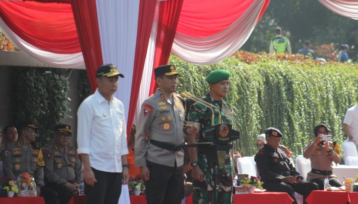 Apel Gelar Pengamanan Pilkada Jabar, Sinergitas TNI-Polri dan Seluruh Instansi