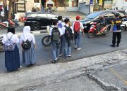 Aipda Cut Muhyidin Bhabinkamtibmas Polsek Sukajadi Tetap Semangat Laksanakan Yanmas Gatur Lantas