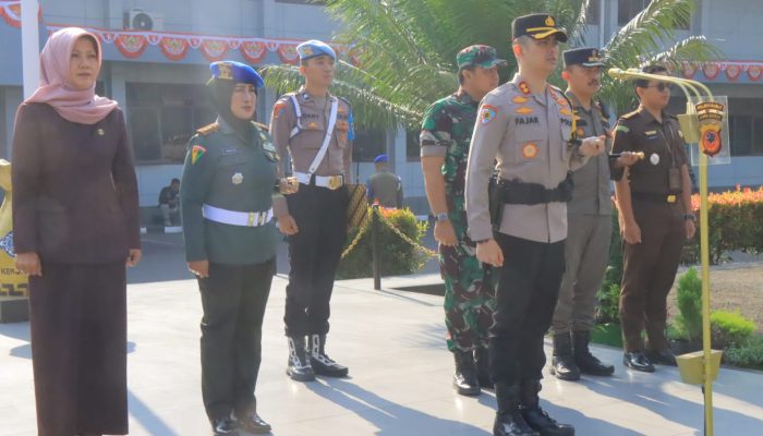 Polres Garut Laksanakan Gelar Pasukan Operasi Mantap Praja Lodaya 2024