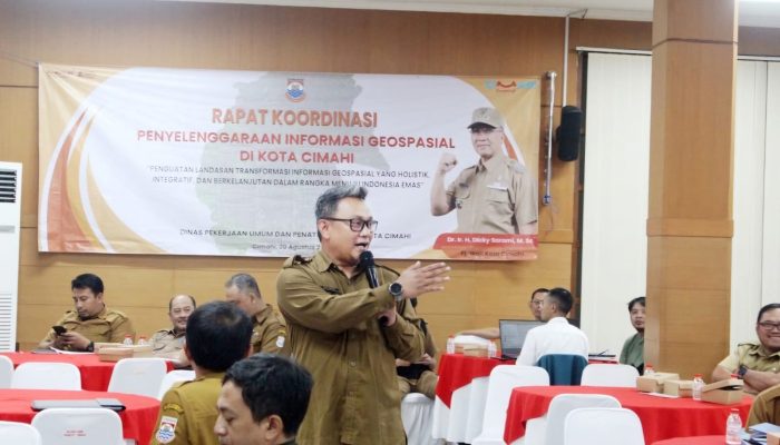 Pemkot Cimahi Gelar Rakor Penyelenggaraan Inpormasi  Geospasial 