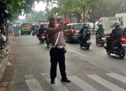 Cegah Gangguan Kamseltibcarlantas Sore, Polsek Astanaanyar Gelar Yanmas Sore Gatur Lalulintas