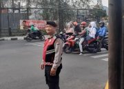 Unit Patroli Samapta Polsek Cidadap Gelar Yanmas Sore Antisipasi Rawan Kamseltibcar Lantas