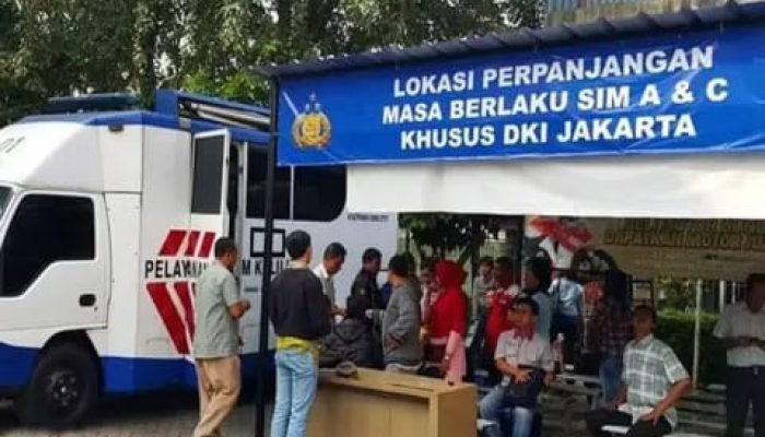 Ditlantas Polda Metro Jaya  Buka Jadwal Pelayanan SIM Keliling di DKI Jakarta Hari Ini 