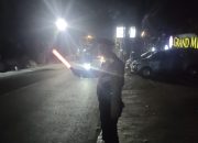 Giat Yanmas Malam Bandung Lautan Biru QR Polsek Sukasari Upaya Tekan Angka Kriminalitas