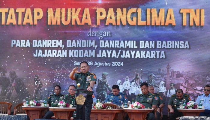 Panglima TNI  Tatap Muka Bersama Satkowil Jajaran Kodam Jaya