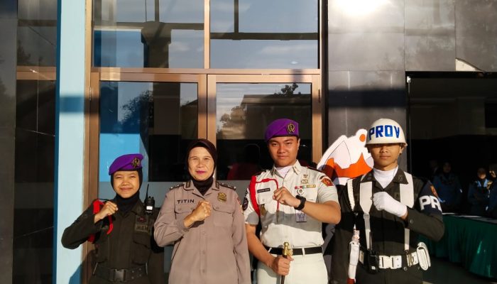 Upaya Ciptakan Kenyamanan Peserta MOKAKU Kapolsek Sukasari Pimpin Giat Pengamanan