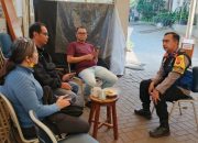 Jaga Kondusifitas, Bhabinkamtibmas Pamoyanan Polsek Cicendo Polrestabes Bandung Sambangi Toga