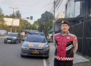 Unit Samapta Polsek Cicendo QR.18.4.D Laksanakan Pengawasan dan pengaturan Lalulintas