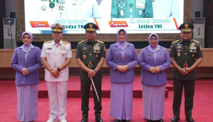 Panglima TNI memimpin Acara Sertijab Kasum TNI, Irjen TNI dan Pangkogabwilhan III