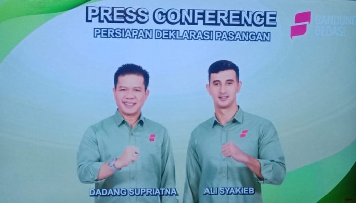 Deklarasi Rakyat Bandung Bedas Lanjutkan Dibahanakan Ribuan Elemen Masyarakat Pendukung Dadang Supriatna dan Ali Syakieb Jelang Daftar ke KPU Kab. Bandung