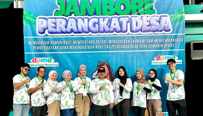 Menumbuhkan Kekompakan dan Semangat Juang, Pemkab Bandung Gelar Jambore Perangkat Desa