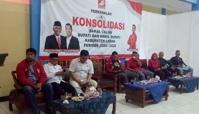 Perkenalan Dan Konsolidasi Sanuji – Fajar Bakal Calon Bupati Dan Bakal Calon Wakil Bupati Lebak