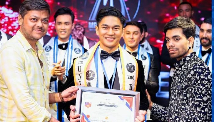 Kembali Banggakan Kota Bandung, Vic Fadlin Raih Gelar Runner Up Mister Universe 2024