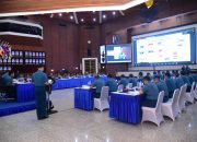 .   Dankormar Hadiri Paparan Pelaksanaan Latgabma Super Garuda Shield (SGS) Dan Rencana Garis Besar Peringatan HUT TNI AL Tahun 2024