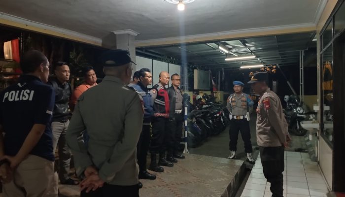 Waka Polsek Sukasari Lakukan Giat Apel Kesiapan Pelaksanaan KRYD