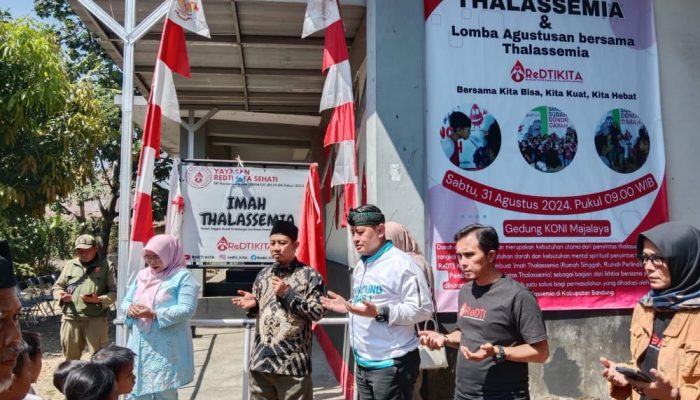 “Imah Thalassemia” Majalaya: ReDTIKITA Dampingi Anak-Anak Istimewa dengan Dukungan Pemkab Bandung