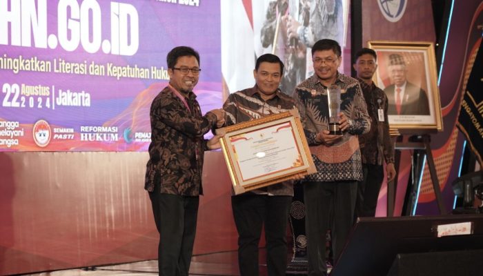 Sekretariat DPRD Kota Bandung Raih Juara JDIH Nasional Dua Tahun Berturut-Turut