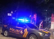 Jaga Kondusifitas, Unit Patroli 18.4.D Polsek Cicendo Polrestabes Bandung Laksanakan Bandung Lautan Biru