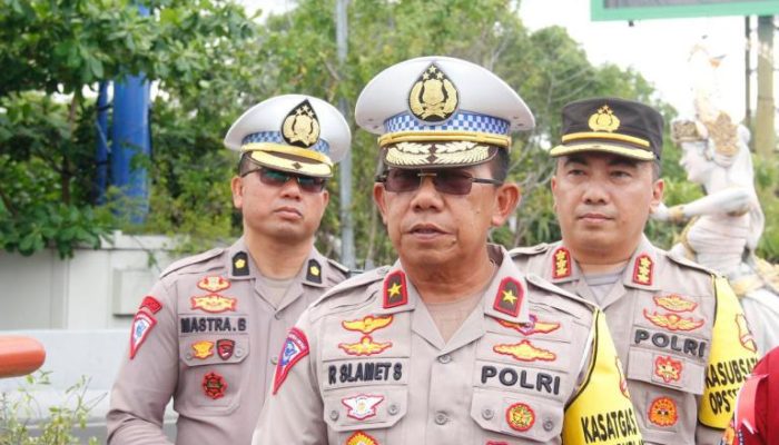 KORLANTAS POLRI TURUNKAN 1.438 PERSONIL KAWAL TAMU VIP-VVIP KTT IAF KE-2 DI BALI .