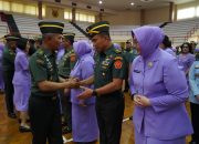 KASUM TNI PIMPIN LAPORAN KORPS KENAIKAN PANGKAT 86 PERWIRA TINGGI TNI