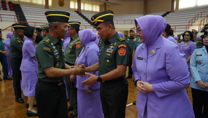 KASUM TNI PIMPIN LAPORAN KORPS KENAIKAN PANGKAT 86 PERWIRA TINGGI TNI