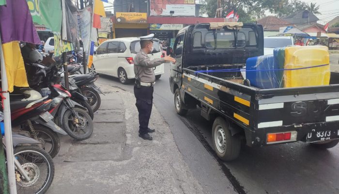 Polsek Gedebage Melaksanakan Giat Yanmas Sore Hari