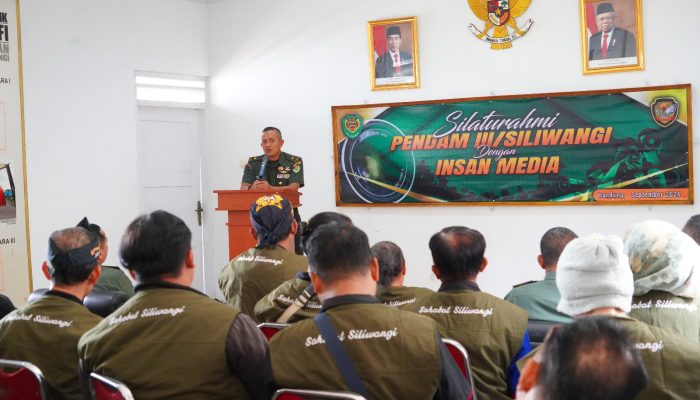 Pendam III/Slw Gelar Silaturahmi Dengan Insan Media