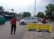 Personil Unit QR Samapta Polsek Babakan Ciparay Laksanakan Gatur Lalulintas Sore Di Jl Soekarno Hatta Kota Bandung