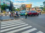 Wujudkan Kamseltibcarlantas Kondusif pagi, Unit Lantas Polsek Lengkong Gelar Gatur Lantas