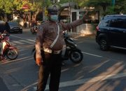 Pelayanan masyarakat oleh unit lalulintas Polsek Arcamanik