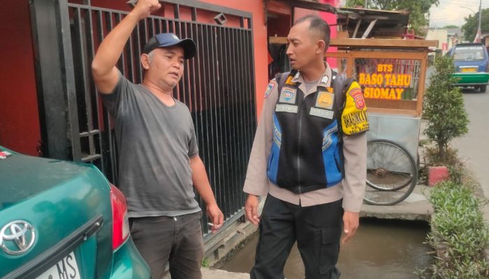 Sambang Keliling Warga, Bhabinkamtibmas Polsek Bandung Kidul sampaikan Pesan kamtibmas