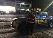 Jaga Kamtibmas Malam Hari Unit Patroli QR 18.4.C Polsek Cicendo Polrestabes Bandung Laksanakan Blue Light Patrol