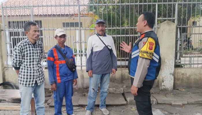 Bhabinkamtibmas Husein Polsek Cicendo Polrestabes Bandung Bersinergi Sambangi Warga