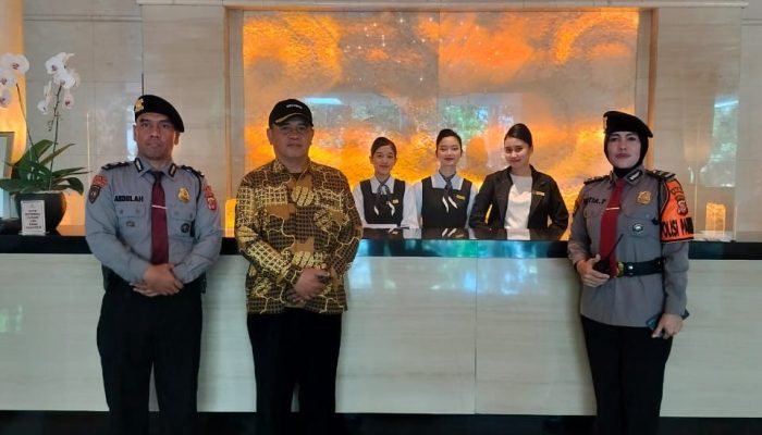 DIT PAM OBVIT POLDA JABAR PATROLI WISATA DI HOTEL PAPANDAYAN BANDUNG