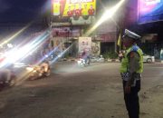 Cegah Kemacetan Polsek Kiaracondong Lakukan Pengaturan Di Malam Hari