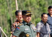 Panglima TNI Dampingi Presiden RI Tinjau Kawasan Wanagama Nusantara dan Resmikan Proyek Progresif di IKN