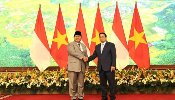 MENHAN PRABOWO BERTEMU PM VIETNAM, DI AKHIR KUNJUNGAN KERJA KE VIETNAM 