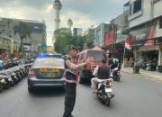 Gatur Lalin Sore, Samapta Polsek Regol, wujudkan Kamseltibcarlantas