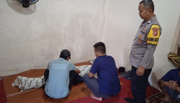 Polsek Leles Cek TKP Kasus Gantung Diri