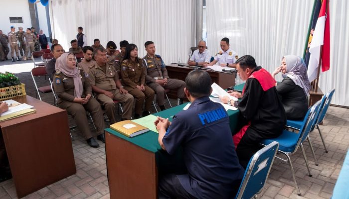 Langgar Perda, 13 Pelanggar Jalani Sidang Tipiring