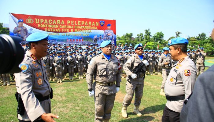 Ikut Jaga Perdamaian Dunia, Polri Kembali Kirim Satgas FPU ke Afrika Tengah