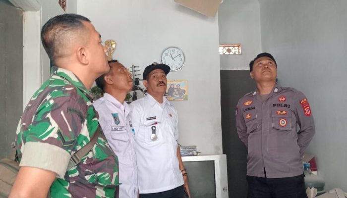 Polisi Patroli Mitigasi Bencana Paska Gempa