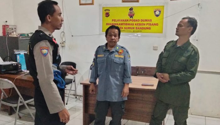 Giat Binkamsa Bhabinkamtibmas Kelurahan Kebon Pisang Polsek Sumur Bandung