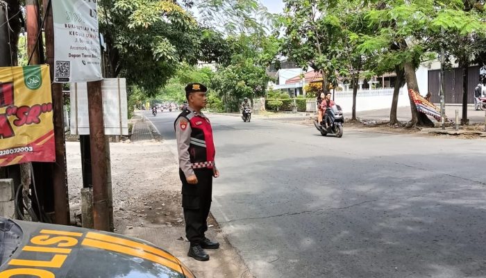 Unit Samapta Polsek Arcamanik Antisipasi gangguan kamtibmas dijalan raya pada sore hari