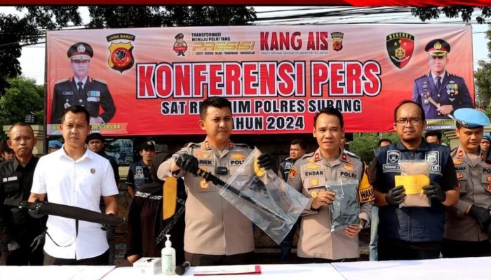 Polisi Berhasil Ringkus Remaja Asal Cibogo Yang Bacok Warga Cigadung di Ranggawulung