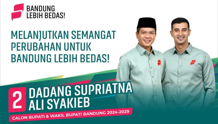 Dadang Supriatna dan Ali Syakieb : Duet Baru Bertekad Majukan Kabupaten Bandung “Bedaskeun”