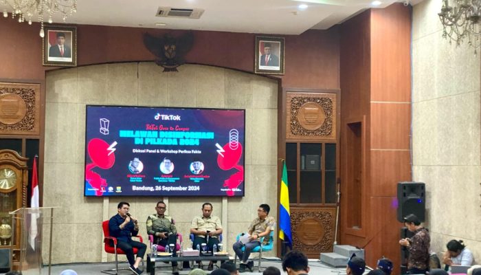 Berkolaborasi dengan TikTok, Kota Bandung Melawan Disinformasi Pilkada Serentak 2024