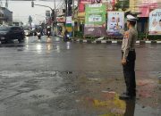 Cegah Kemacetan Polsek Kiaracondong Lakukan Pengaturan Di Sore Hari